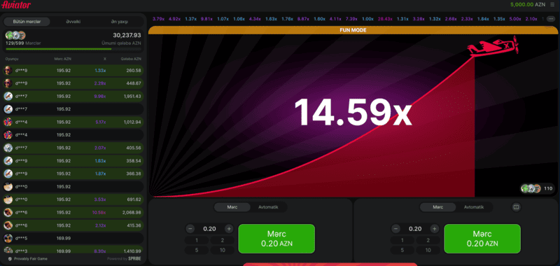 Aviator Mostbet-i onlayn oynayın